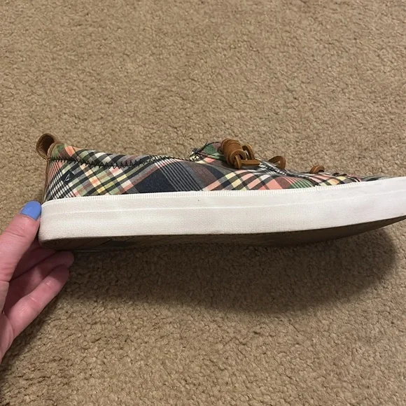 Sperry Plaid Top Slider 8 - Picture 6 of 13